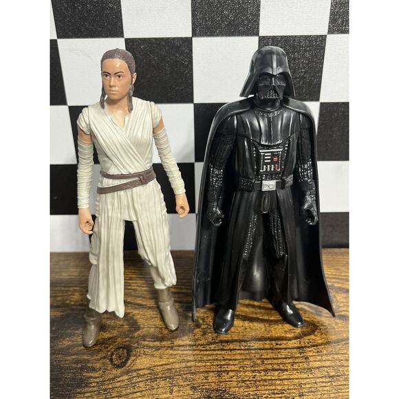 Hasbro Star Wars The Force Awakens Rey & Darth Vader Action Figure 6” - Picture 1 of 7